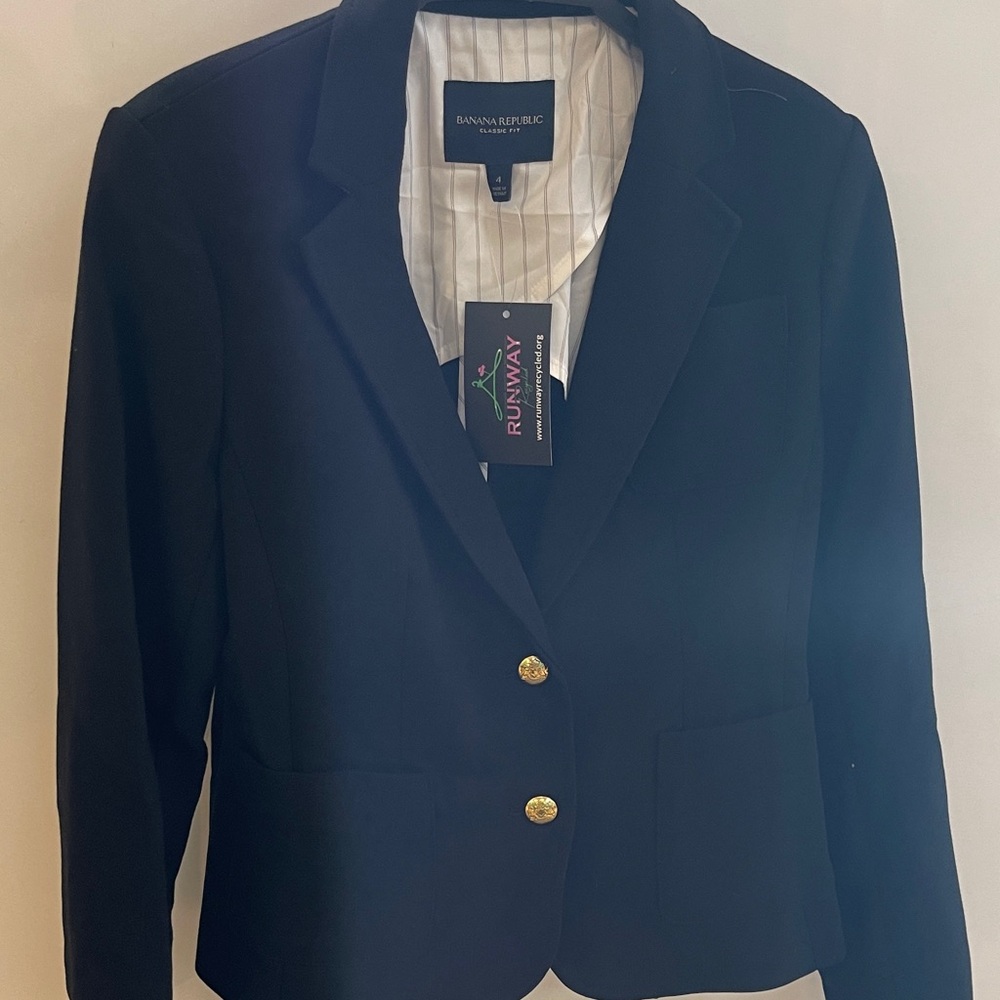 Banana Republic Classic Black Blazer